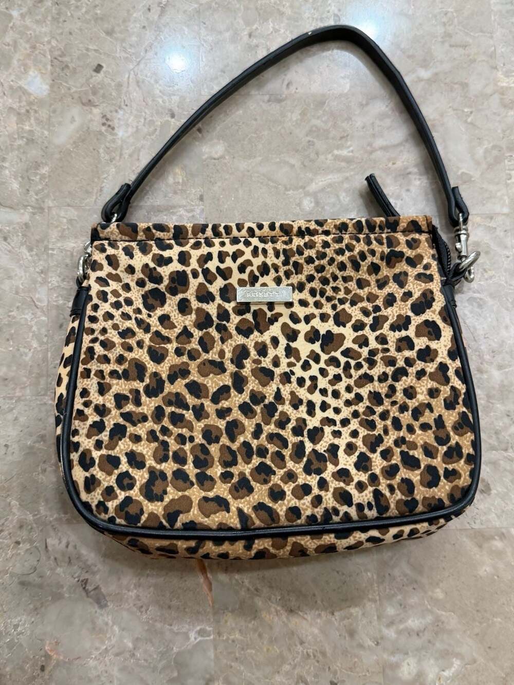 Rosetti Leopard Print Small Shoulder Bag / Wristlet
